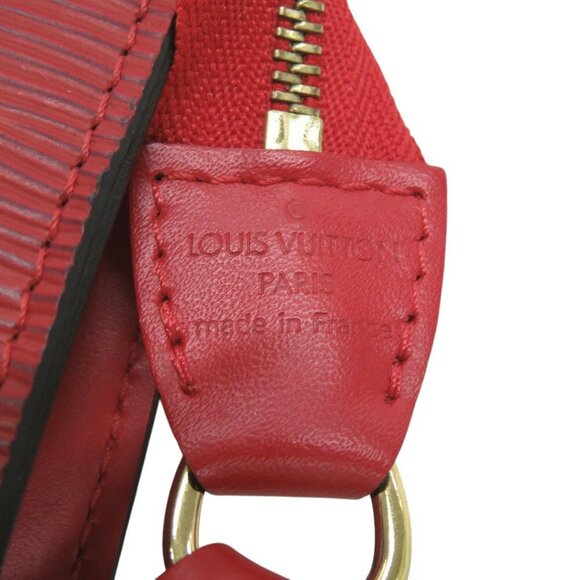 LOUIS VUITTON Red Leather Bag - Picture 6 of 8
